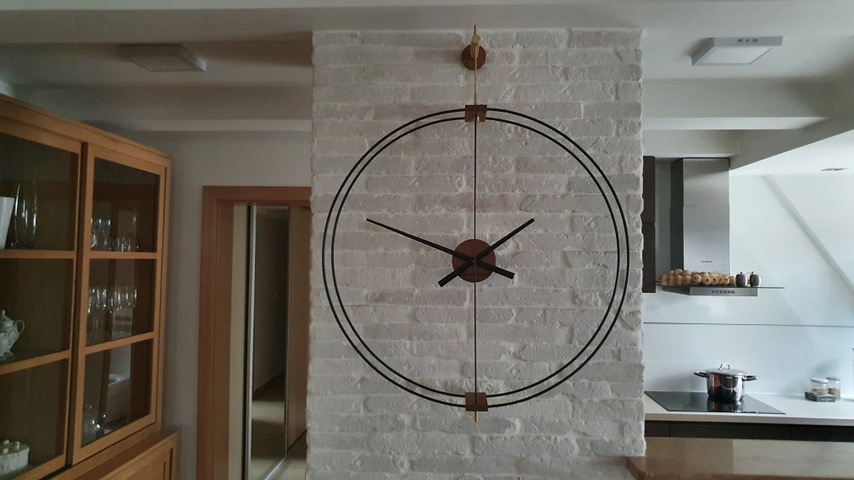Zidni satovi u retro stilu, ručna izrada po meri