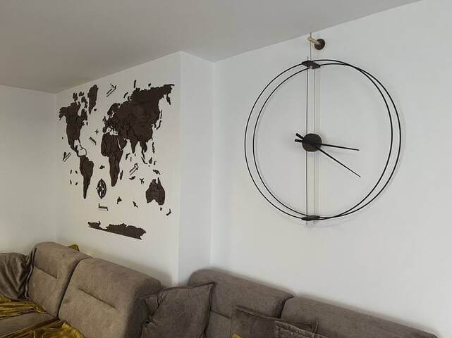 Zidni satovi modernog oblika